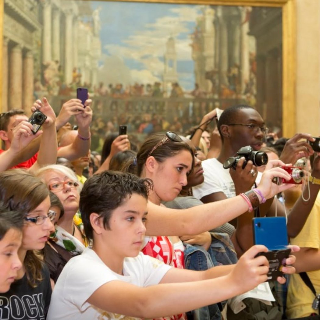 Le Louvre dans l'objectif de Martin Parr 1