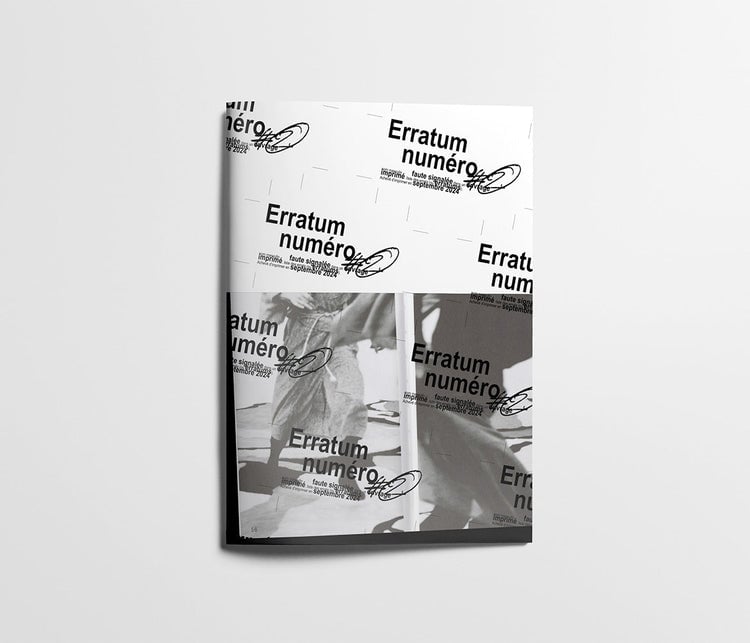 Lancement de la revue ERRATUM #2 1