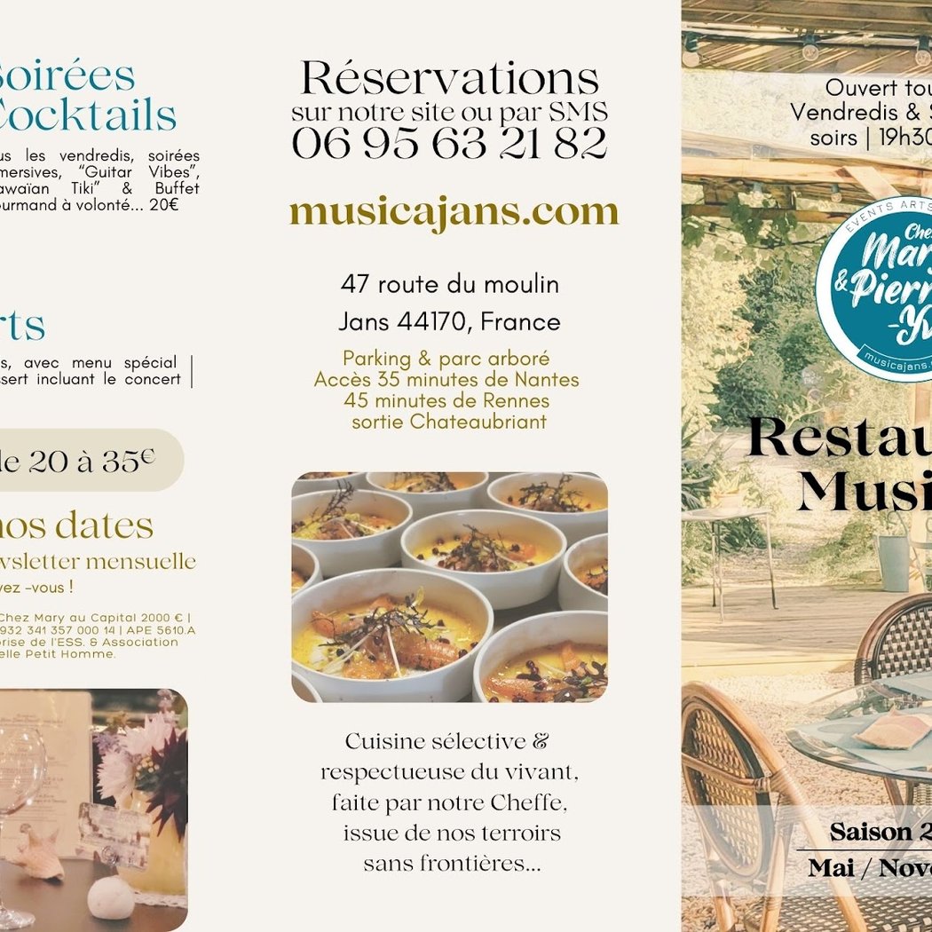 Chez Mary et Pierre-Yves, Restaurant musical - Events Arts Club 1