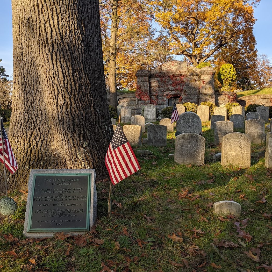 Washington Irving Grave 2