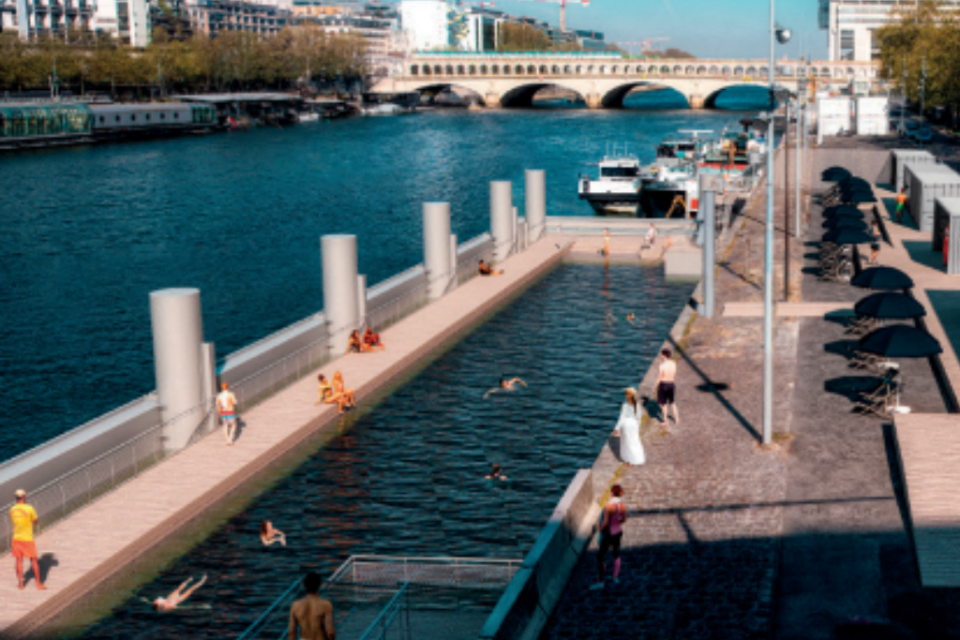 Baignade dans la Seine et la Marne