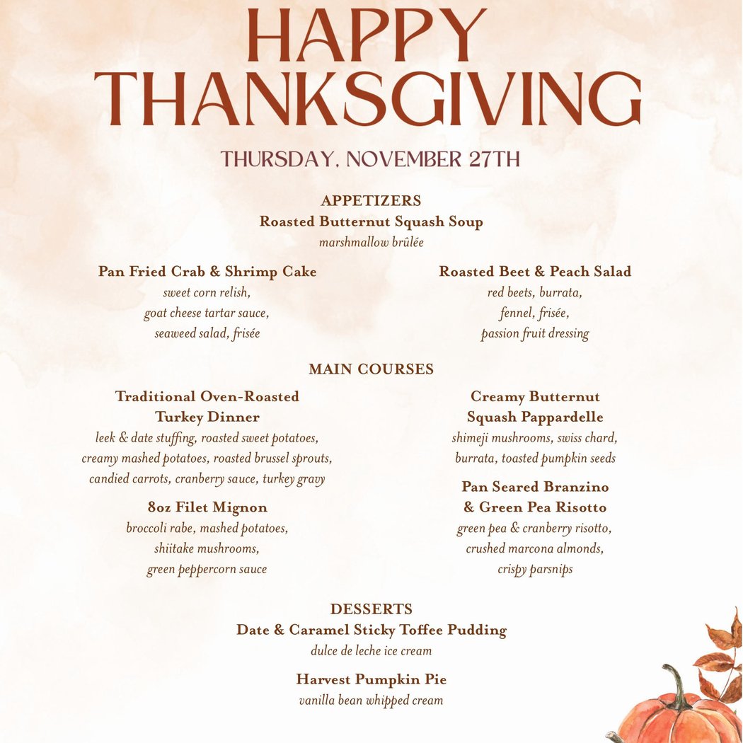 Thanksgiving Dinner 2025 1