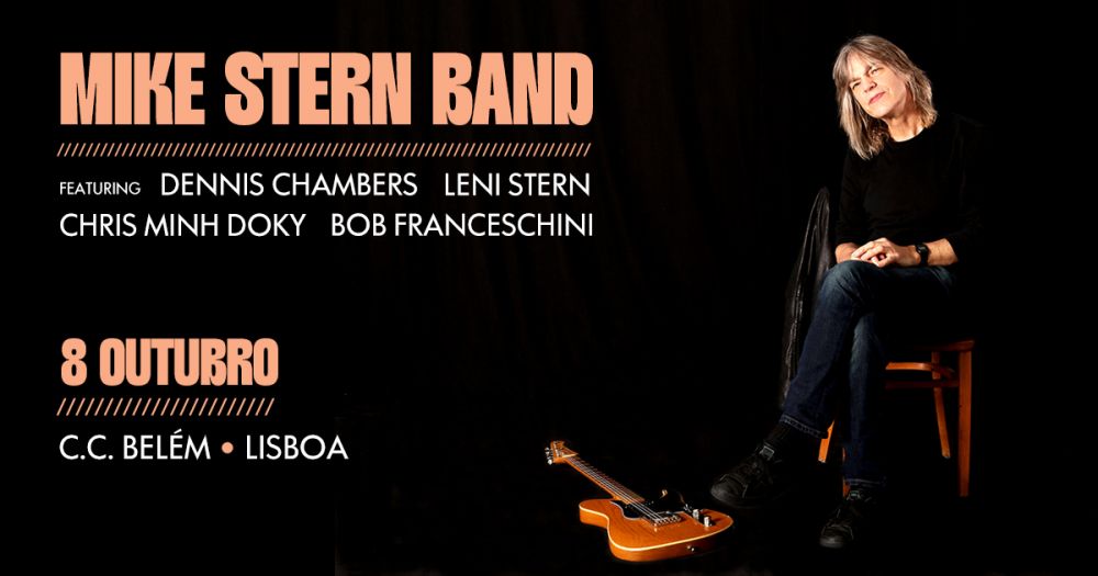 Mike Stern Band ao vivo em Lisboa