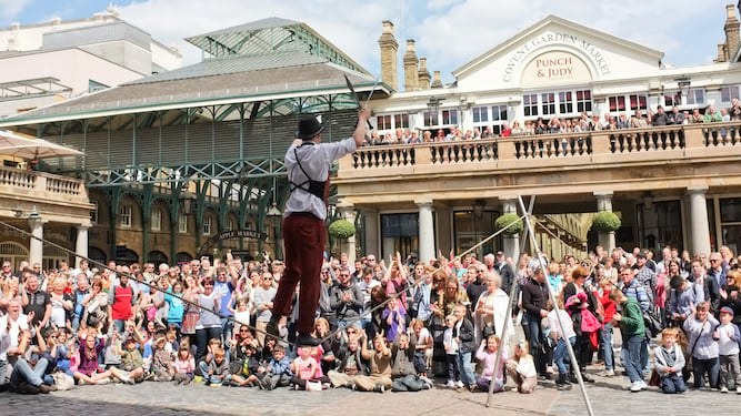 Street Performers Covent Garden 1