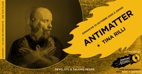 Antimatter + Tina Rilli en concert 1