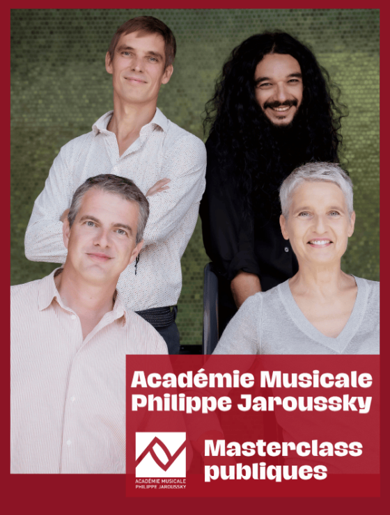 Les Masterclass de l’Académie Jaroussky #3 - saison 25/26 1