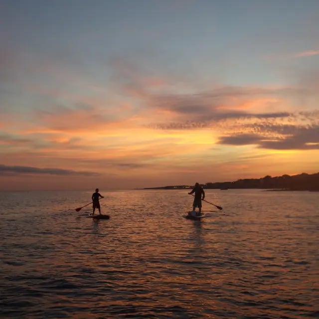 Sunset apéro paddle