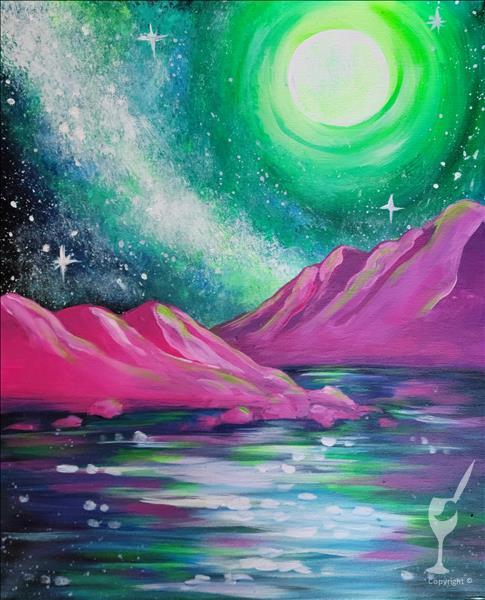 Neon Night Sky 1