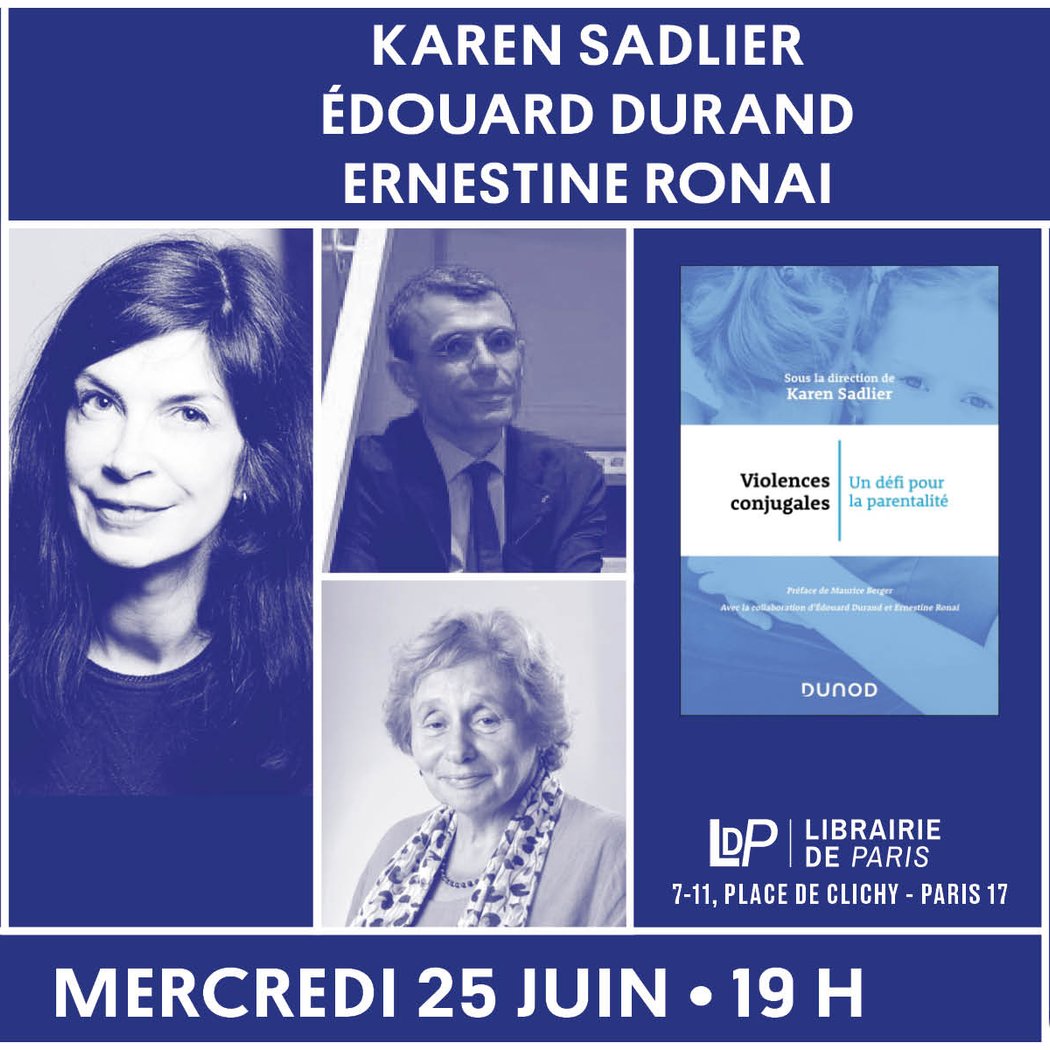 Table ronde : Échange entre Édouard Durand, Ernestine Ronai et Karen Sadlier 1