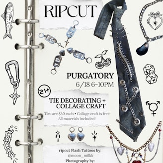 DOWNSTAIRS: Happy Birthday Ripcut 1