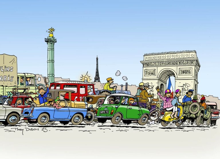 26e Traversée de Paris hivernale en véhicules d'époque 1