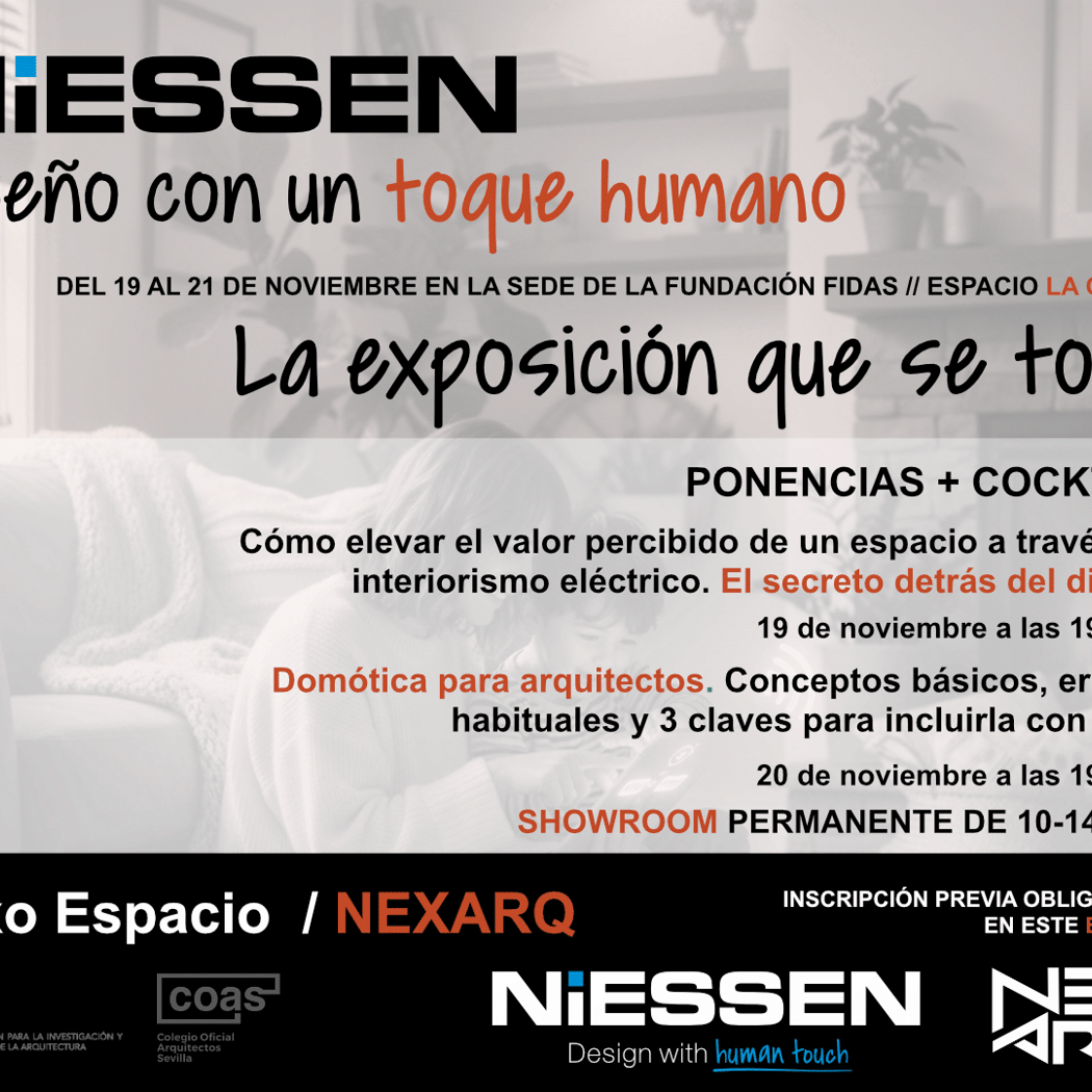 Experiencia interactiva 'NIESSEN. Diseño con un toque humano. La Exposición que se toca' 1