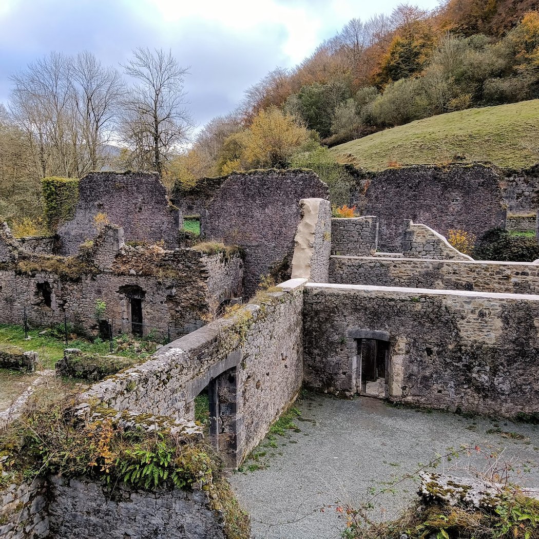 Ruinas de la Real Fábrica de Armas de Orbaiceta 2