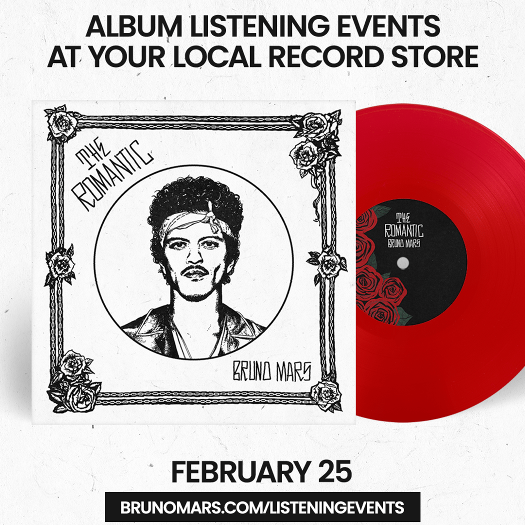 Bruno Mars Early Album Release Listening Party 1