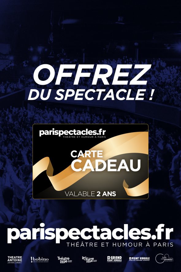 Carte cadeau Paris Spectacle 1
