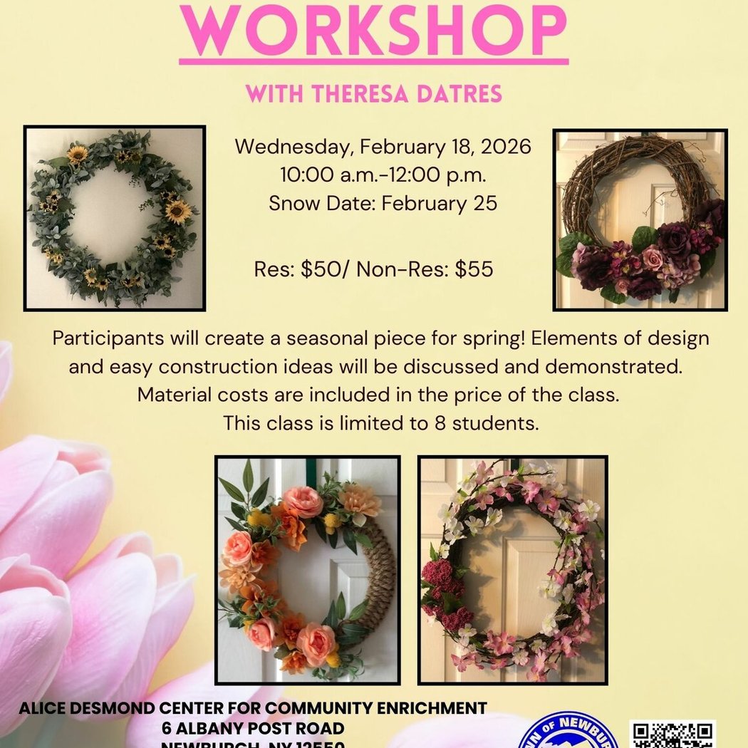 Spring Wreath Workshop 1