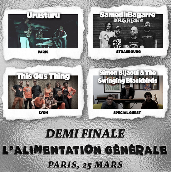 TREMPLIN NECTAR DEMI FINALE 1