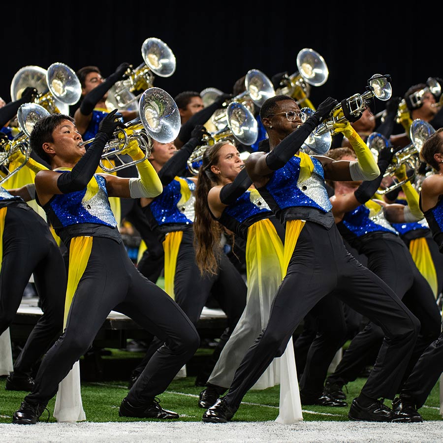 Drum Corps at the Rose Bowl 1