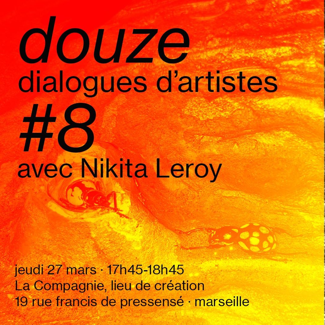 Douze : Dialogues d’artistes · écumes 24-25 1