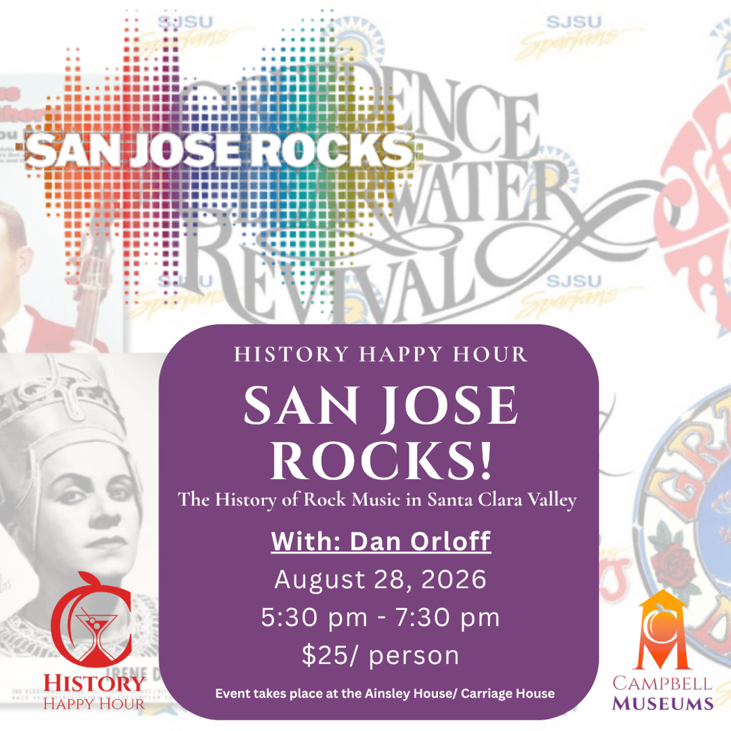 San Jose Rocks! The History of Rock Music in Santa Clara Valley, with Dan Orloff
