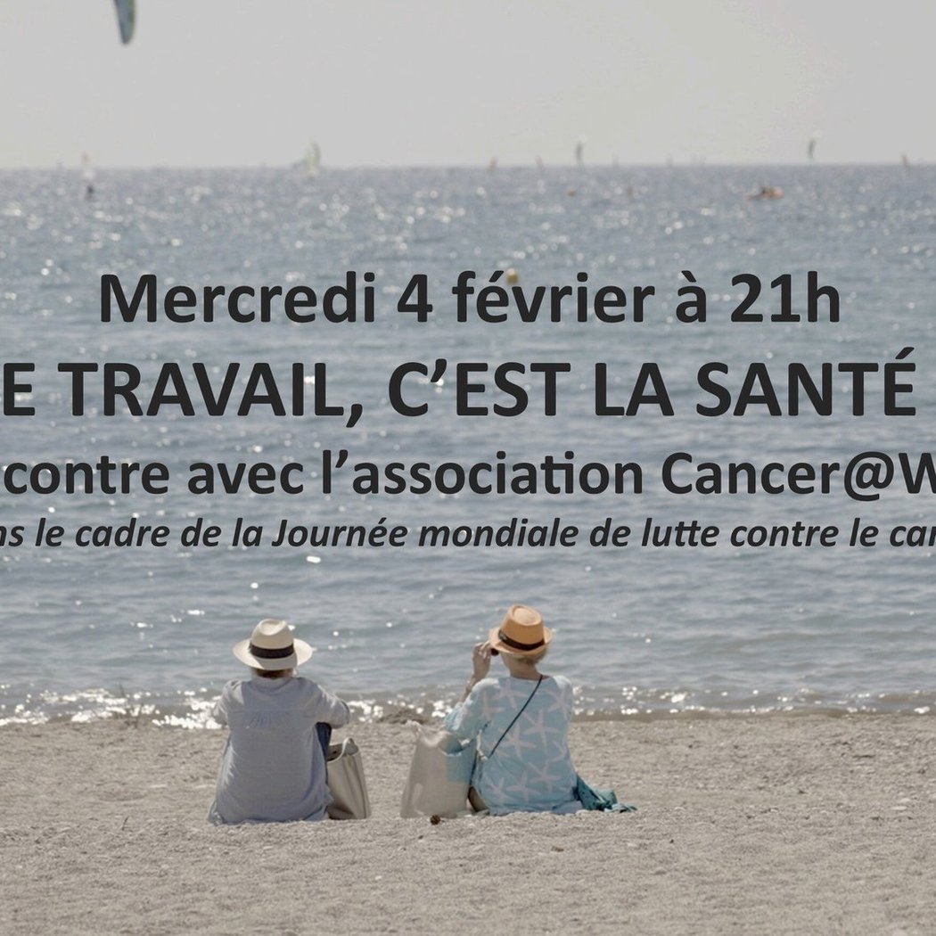 Soirée-débat LE TRAVIL, C'EST LA SANTE ? 1
