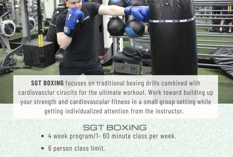 Small Group Training Boxing 1