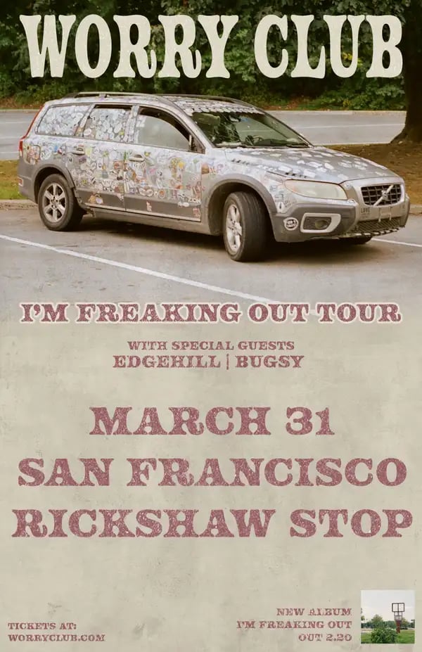 WORRY CLUB I'm Freaking Out Tour 1