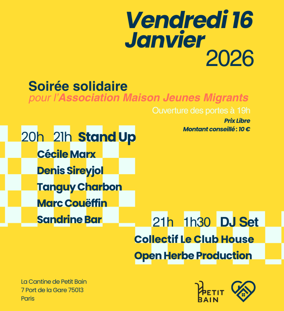 Soirée solidaire pour l'association Maison Jeunes Migrants 1
