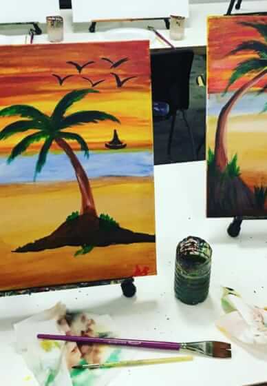 Bottle & Bottega by Painting with a Twist 3