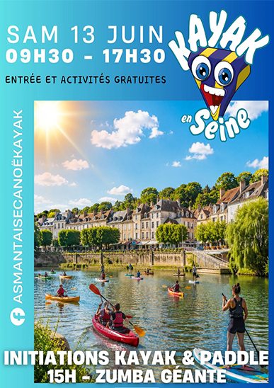 Kayak en Seine - Juin 2026