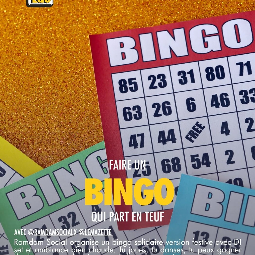 Bingo solidaire par Ramdam Social 1
