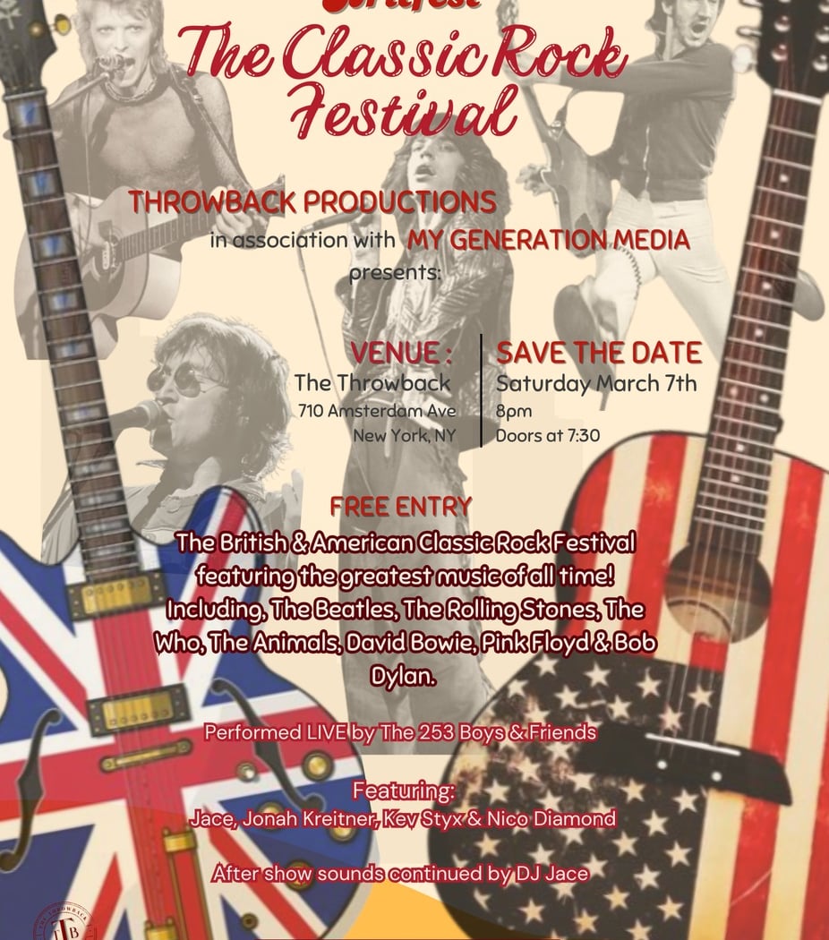 Join us for a ROCKIN' time! 1