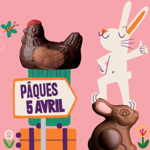 Les chocolats de Pâques chez Jeff de Bruges 1