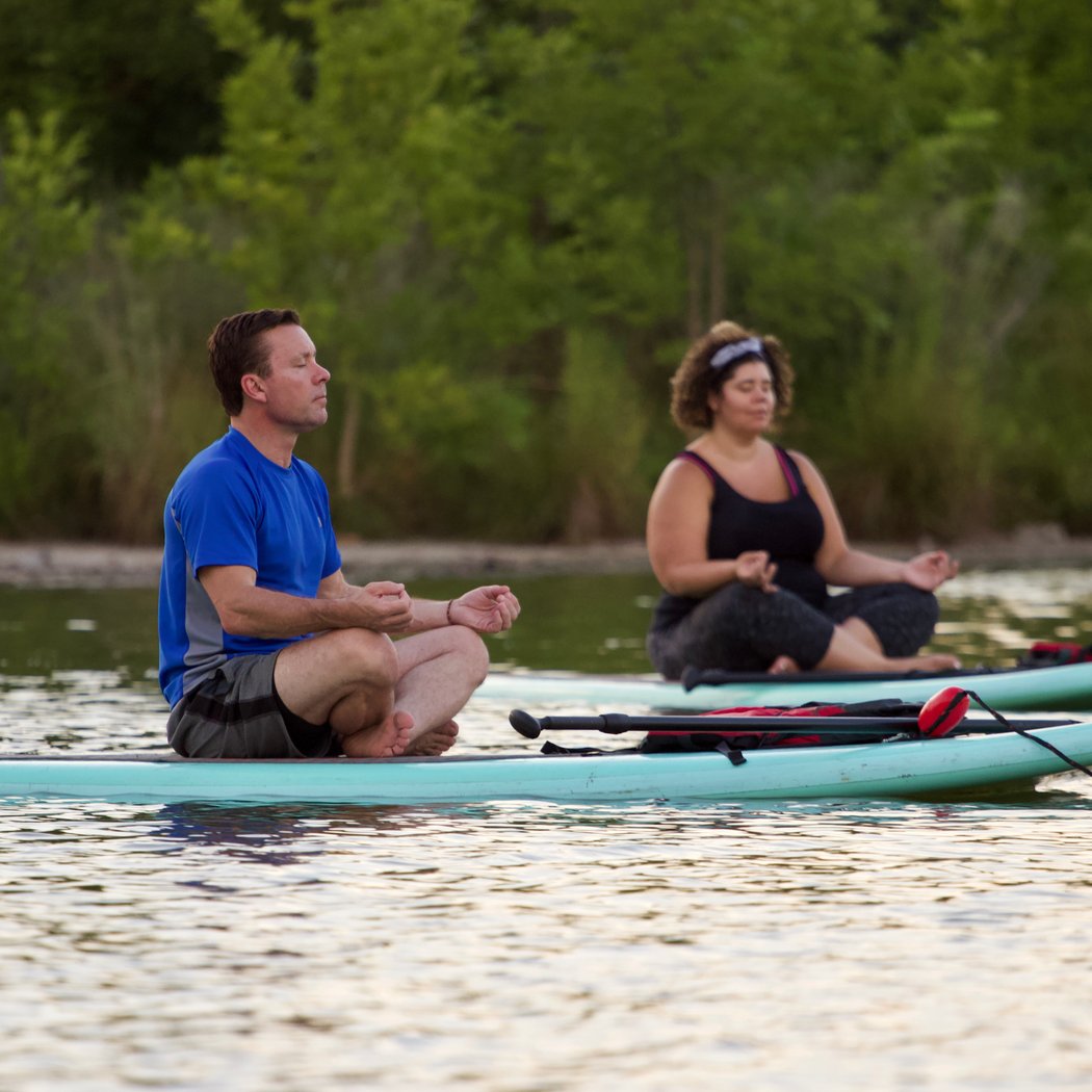 SUP Yoga at Simpson Lake 1