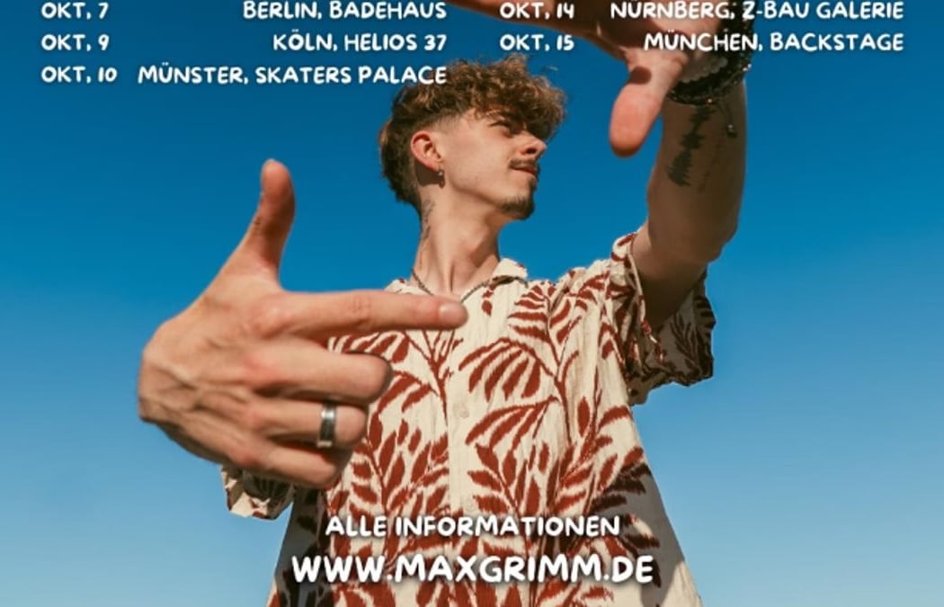 Max Grimm | MEINE ZWEITE ERSTE TOUR 2026 1