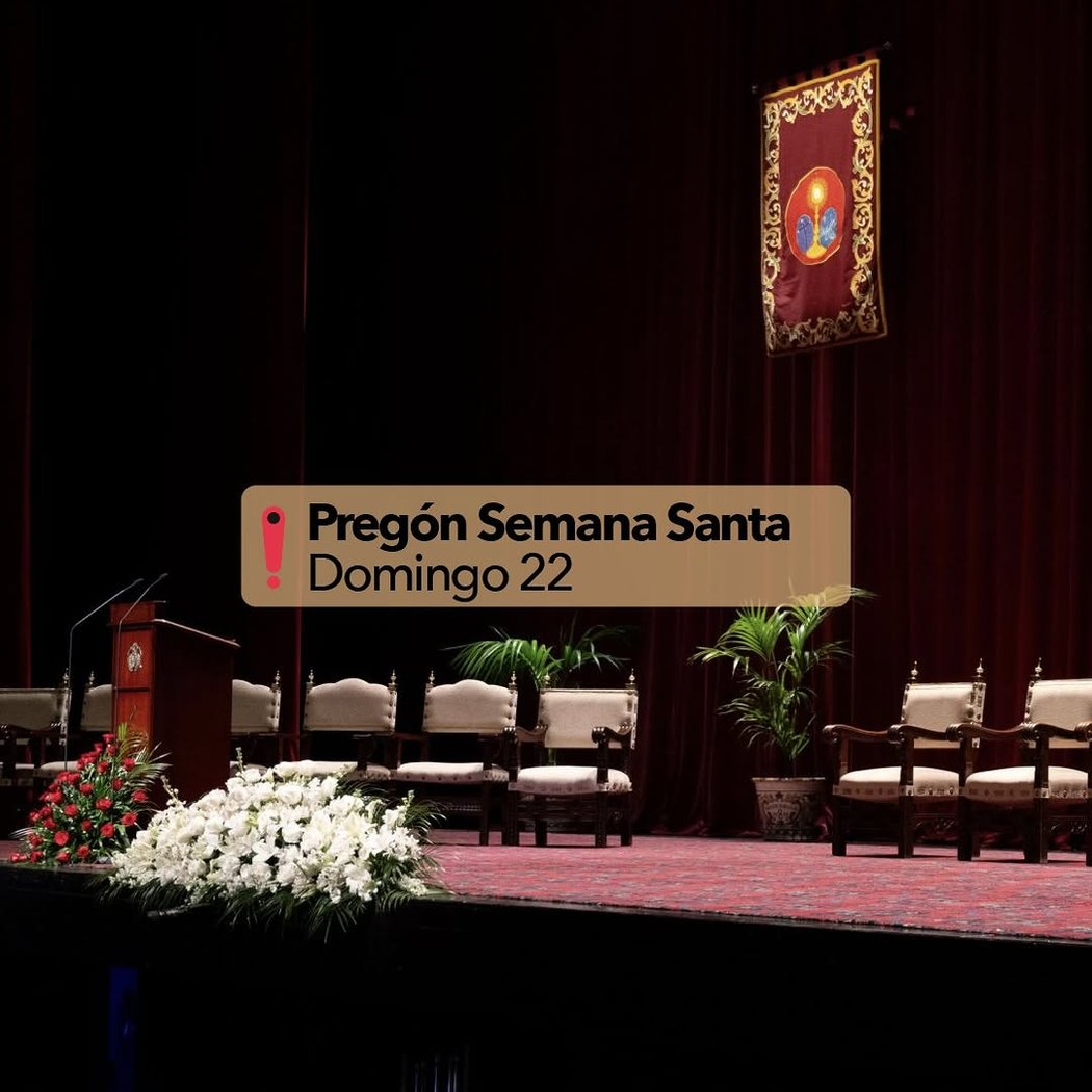 Pregón de la Semana Santa 1