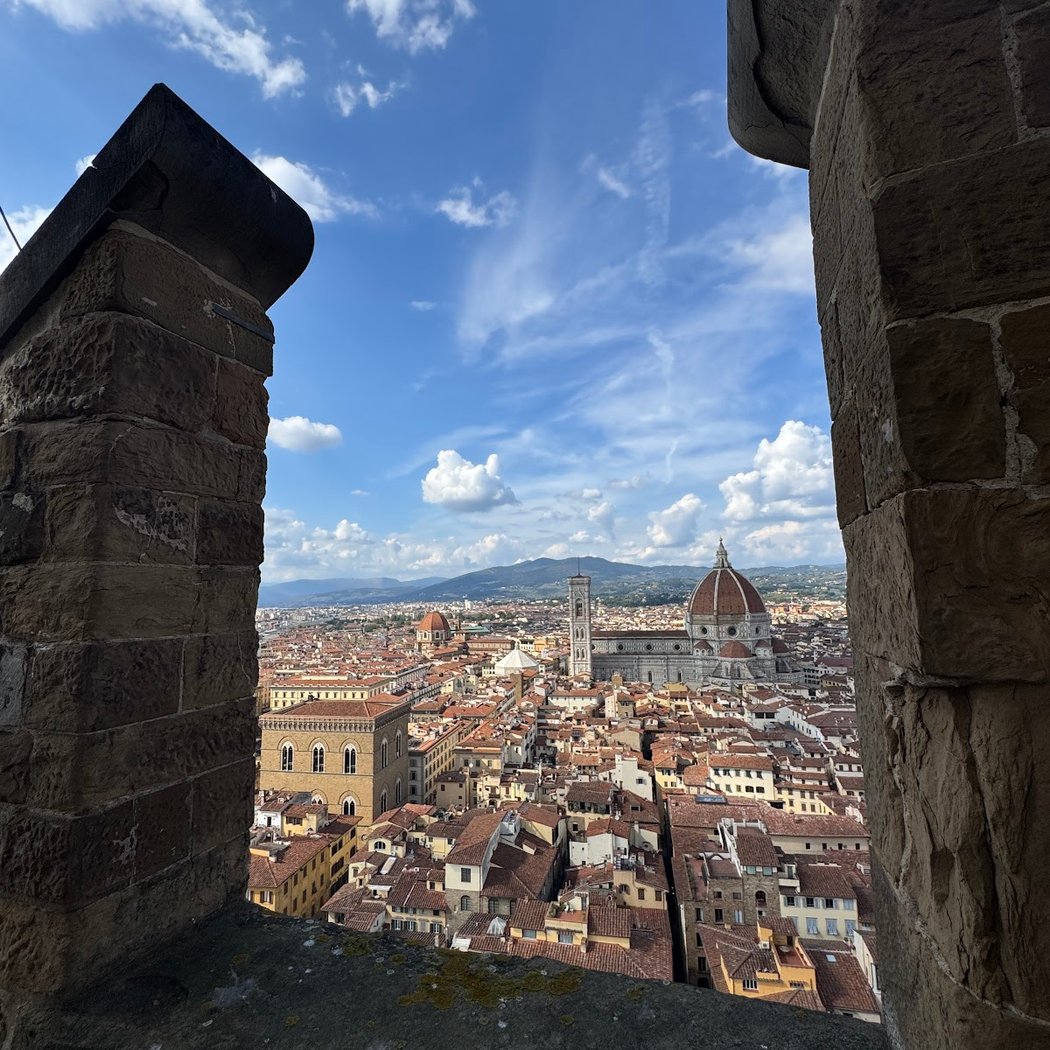 Sui tetti di Firenze, da Palazzo Vecchio 3