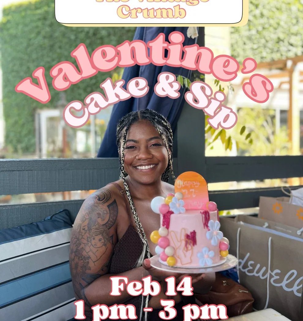 Valentine's Day Cake & Sip 1