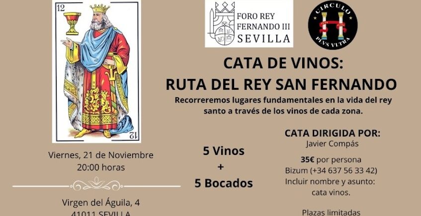 Cata de vinos: Ruta del rey San Fernando 1