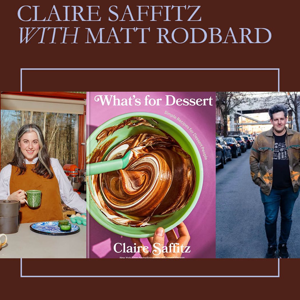TASTE Live at Rizzoli with Claire Saffitz 1