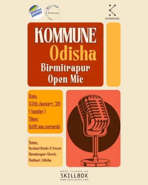 Kommune Odisha Brimitrapur Open Mic 1