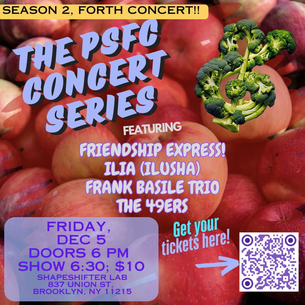 The Park Slope Food Coop Concert Series #12 1
