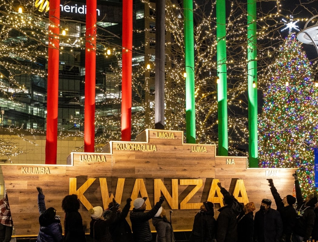 Kwanzaa Celebration and Motor City Kinara Lighting 1