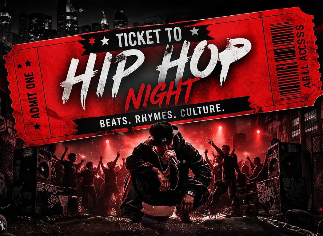 Ticket To Hip Hop Night 1