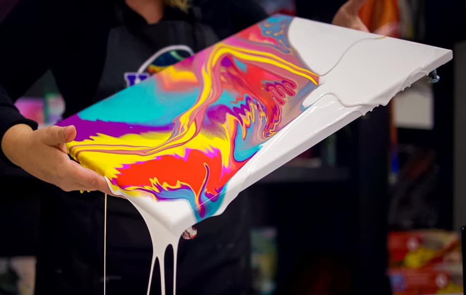 Date Night at Hawaii Fluid Art 3