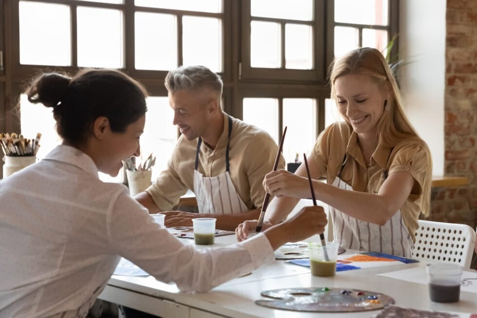 Cours dans une ambiance conviviale 1