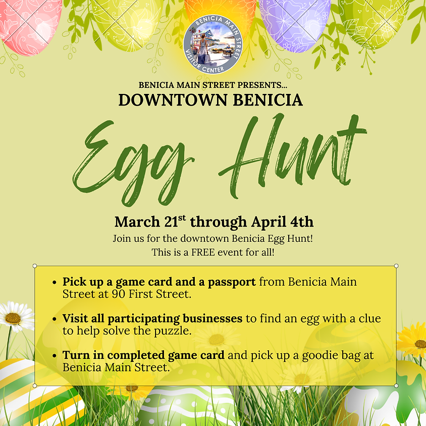 Downtown Benicia's Egg Hunt 1