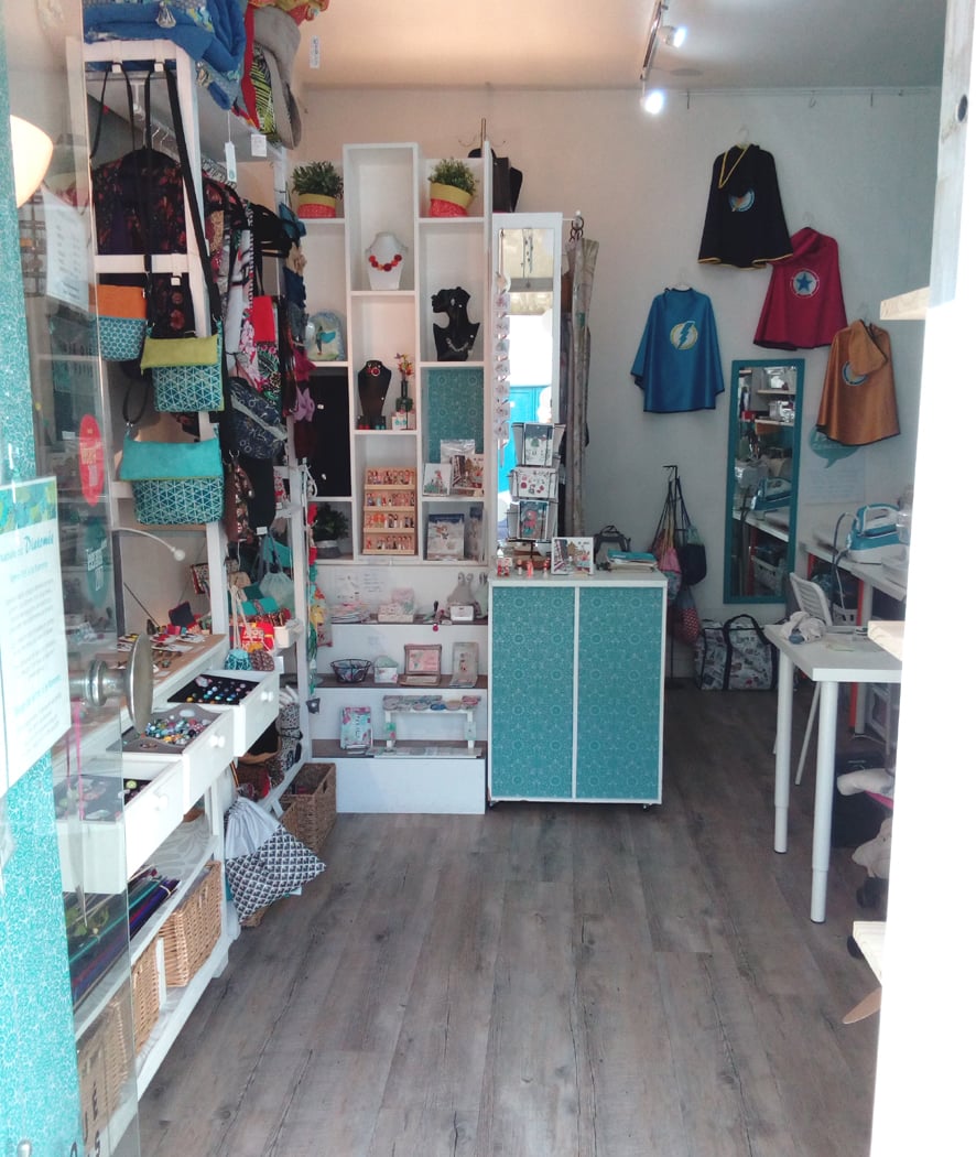 Atelier de créations sur mesure + boutique 1