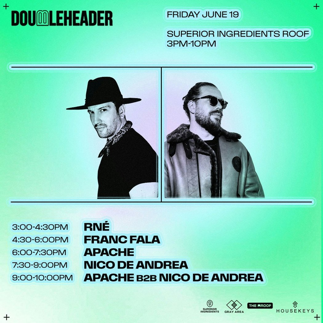 DOUBLEHEADER: Apache x Nico de Andrea 1
