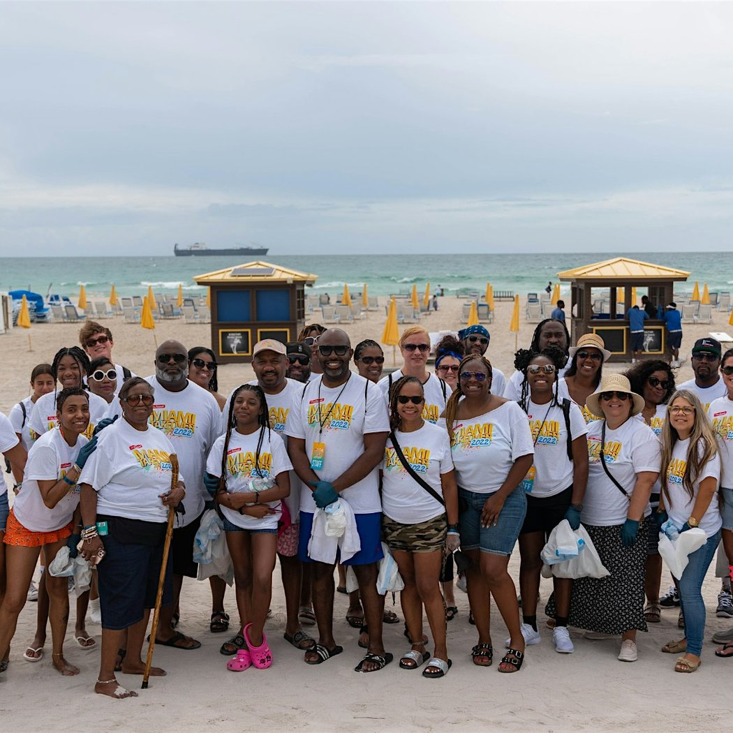 Miami Takeover Annual Community Service Beach Sweep 2